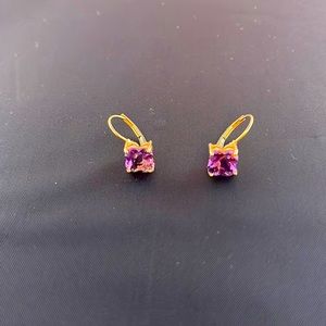Amethyst earrings